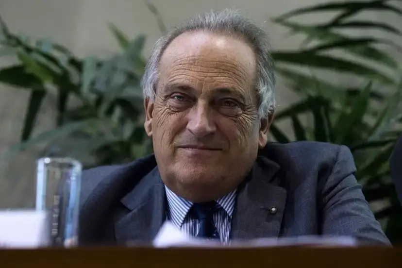 Luigi Abete (Ansa da archivio)