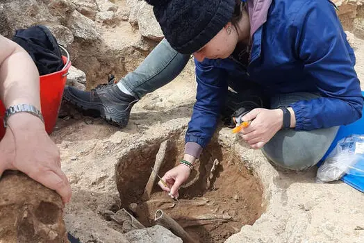 Archeologi al lavoro sul nuovo scavo