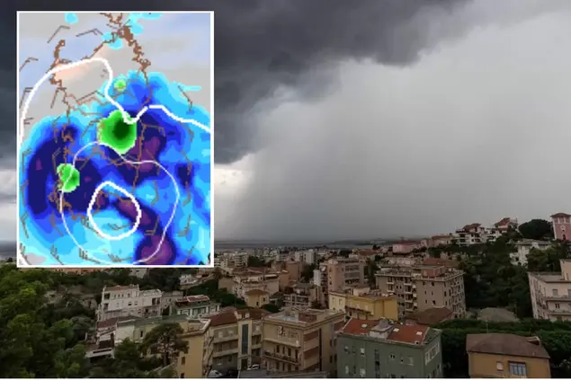 Maltempo in arrivo sulla Sardegna (L'Unione Sarda)