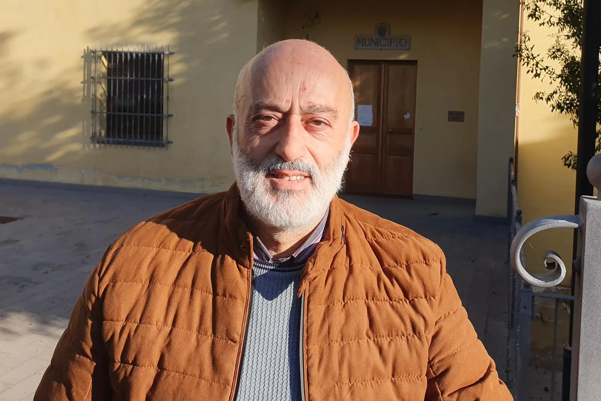 Il sindaco di Bortigali Francesco Caggiari