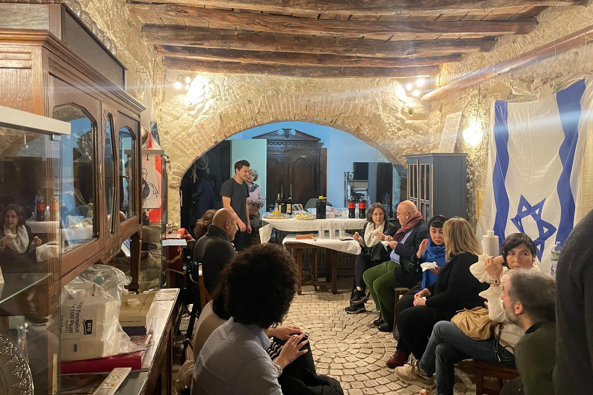 Una riunione di Chenàbura nella sede in via Lamarmora a Cagliari
