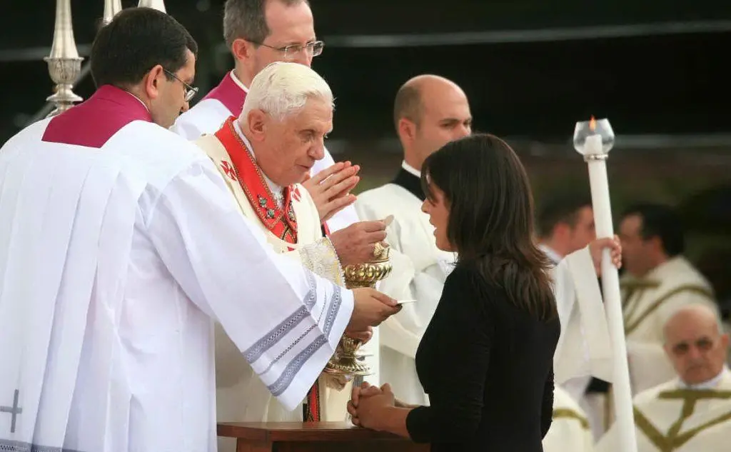 Il Santo Padre è a Cagliari nella Basilica di Bonaria