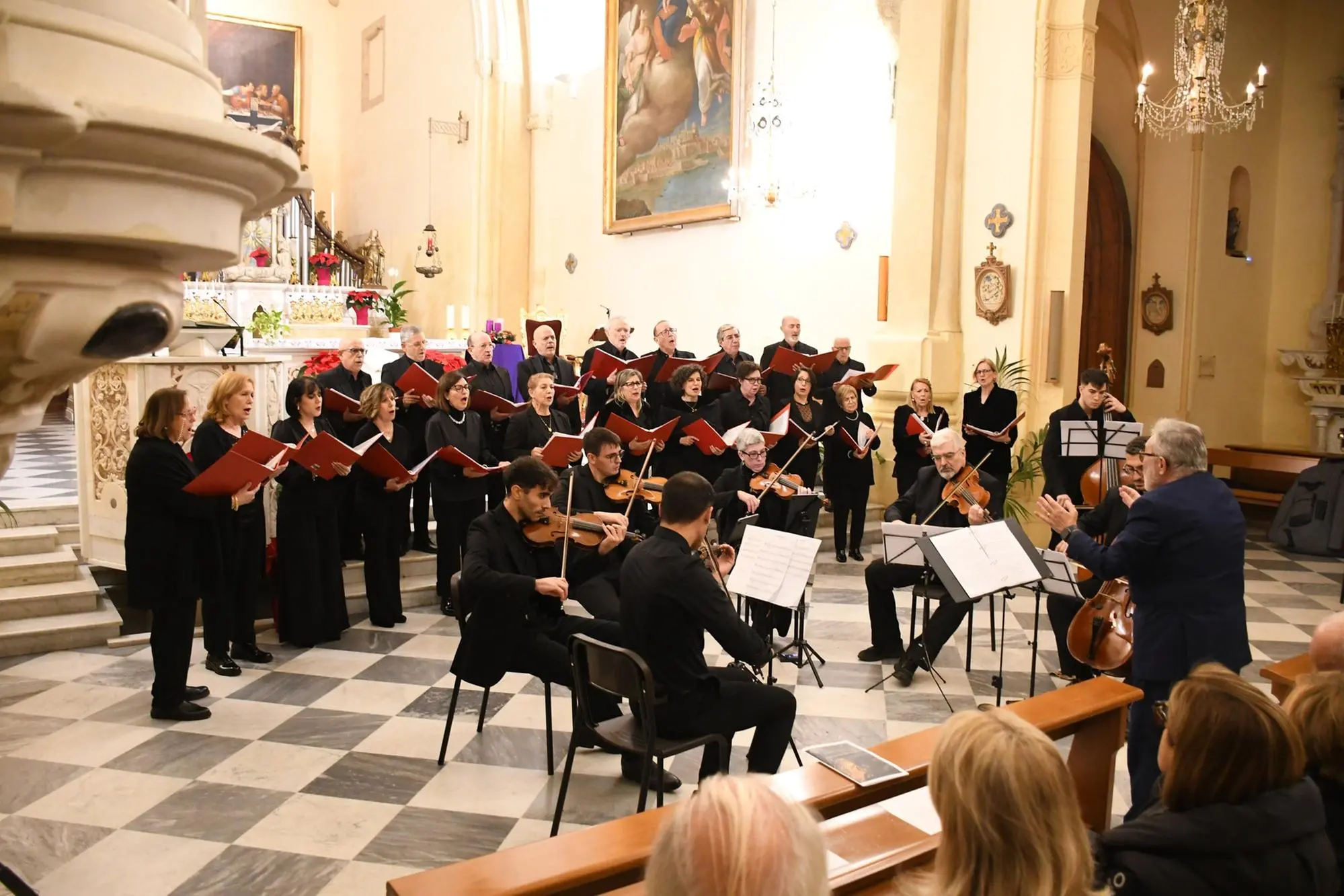 Un concerto del Coro Collegium Karalitanum (foto Serreli)