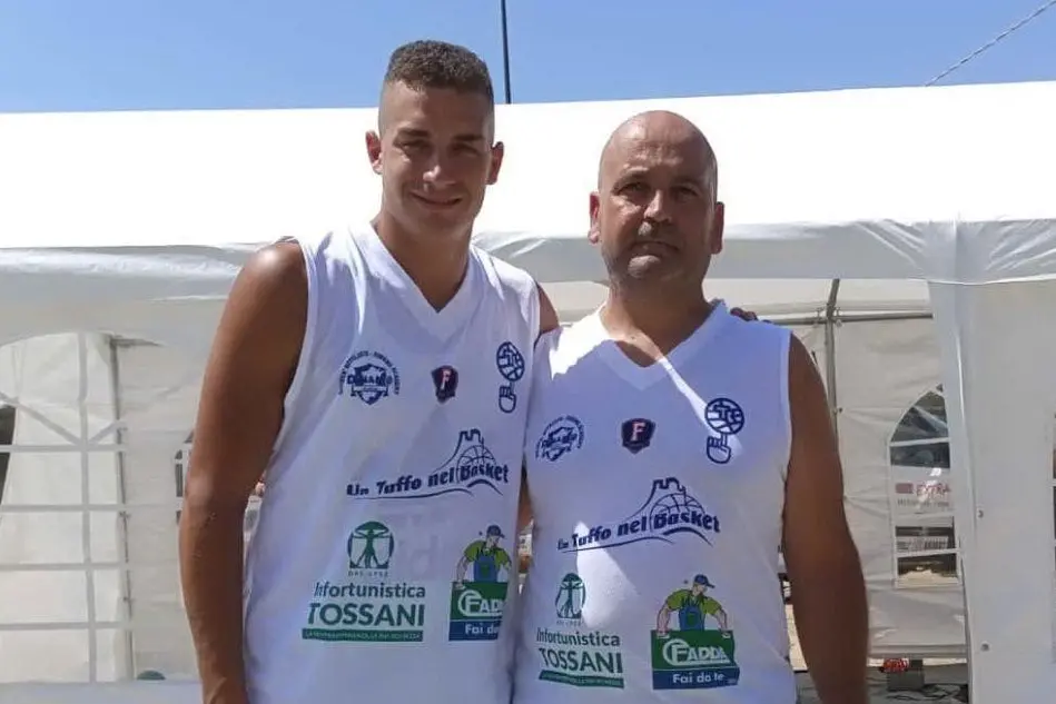 Lorenzo Penna e Agostino Murgia (foto L'Unione Sarda - Garau)