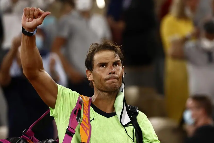 Rafael Nadal (foto Ansa/Epa)