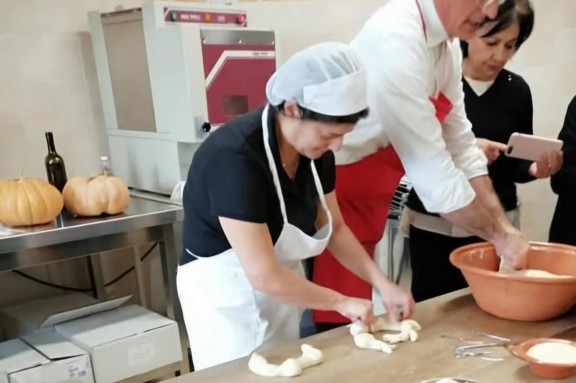 La preparazione del pane