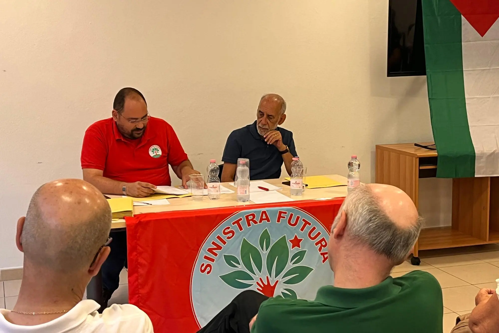 Luca Pizzuto (a sinistra) e Domenico Cabula (a destra), nuovo assessore della Giunta Fenu Nuoro
