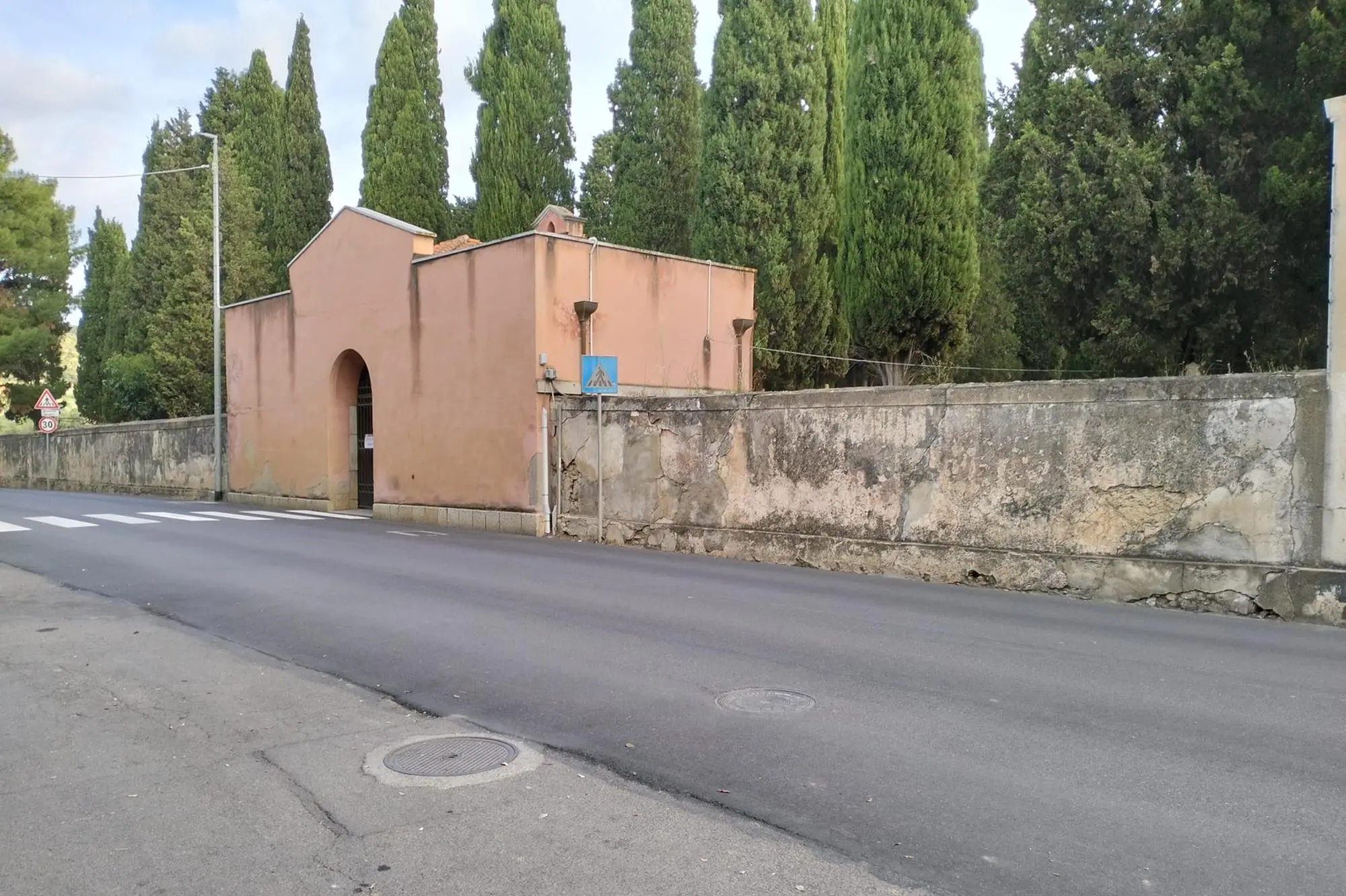 Guspini, il cimitero