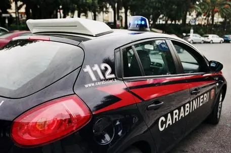 Un'auto dei carabinieri (Ansa)