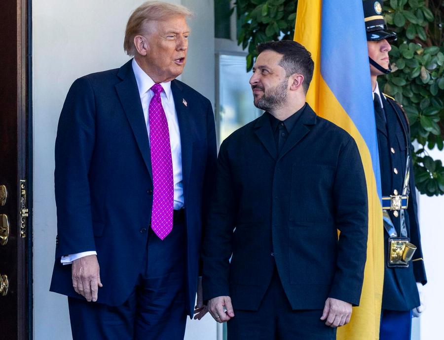 Zelensky da Trump: «Mosca deve negoziare»