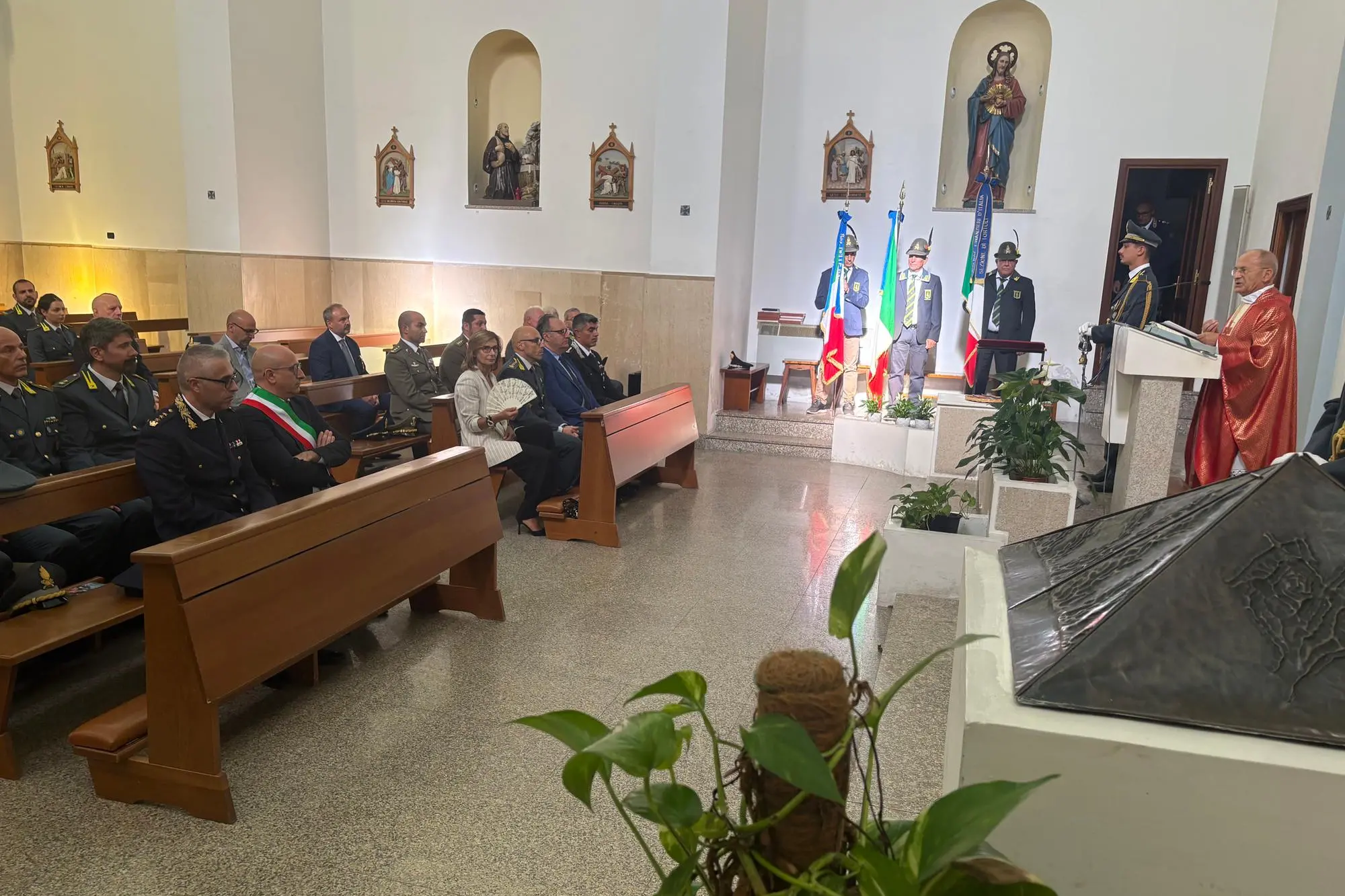 La celebrazione in onore di San Matteo, patrono della Guardia di finanza