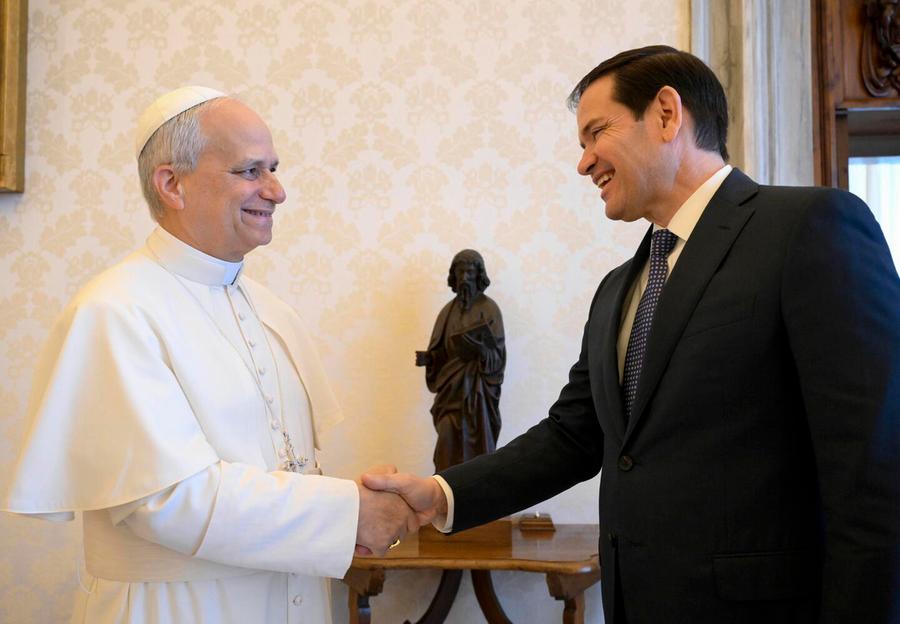 Rubio vola a ricucire con Roma e il Papa