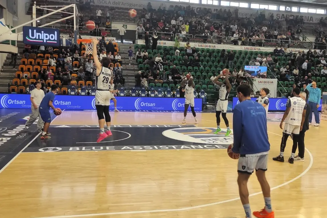 La Dinamo in Germania (foto G. Marras)