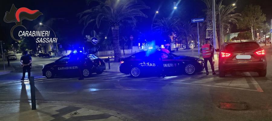 Sicurezza, servizio straordinario dei carabinieri ad Alghero