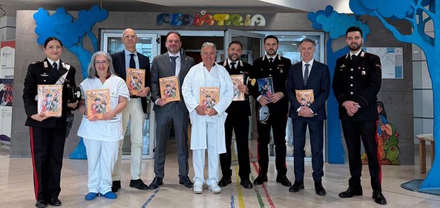 La visita ai piccoli pazienti