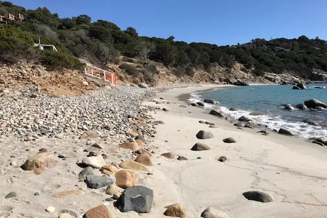 La spiaggia di Porto Sa Ruxi