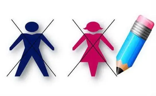 Immagine simbolo della battaglia per la doppia preferenza di genere