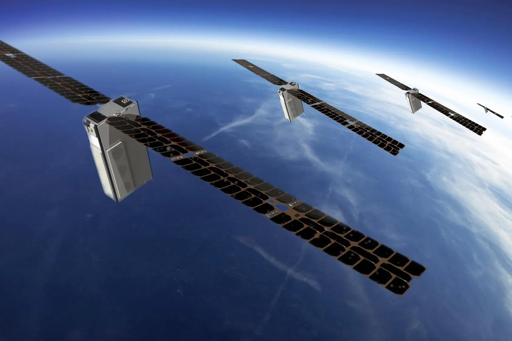 La costellazione di mini satelliti Hermes