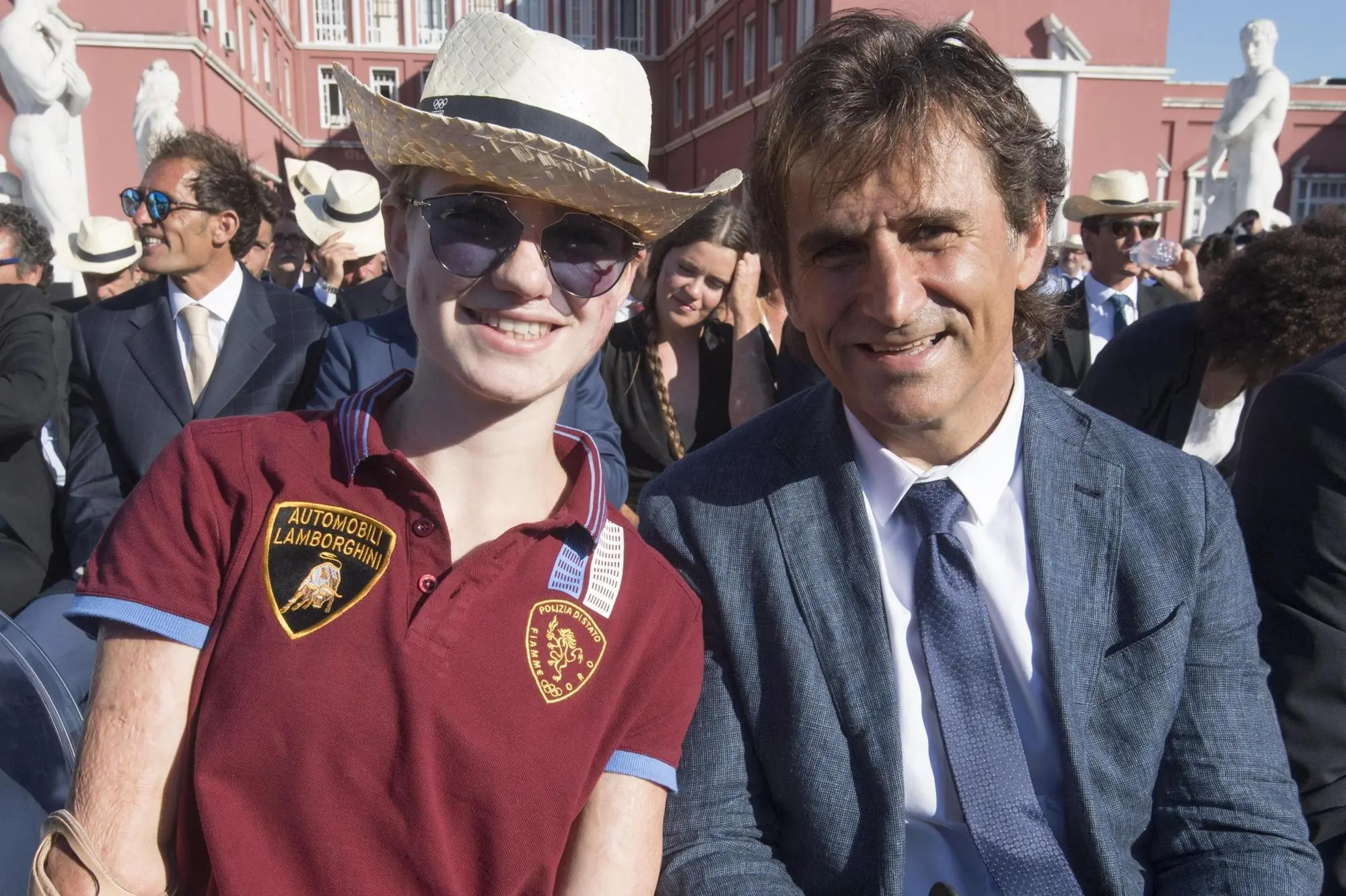 Bebe Vio e Alex Zanardi (foto Ansa)