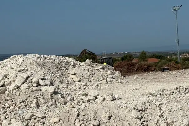 Lavori Ecocentro - Tissi (foto concessa)