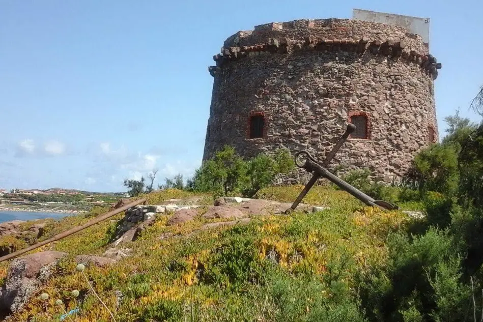 La torre di Portoscuso