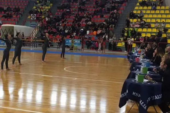 Una fase del Trofeo Liberty (foto Scano)