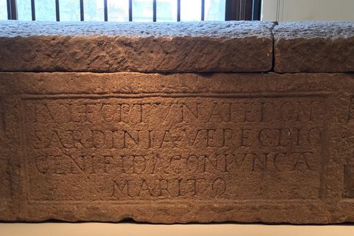 Il sarcofago di Iulia Fortunata (foto tratta dal profilo Twitter del museo di York)