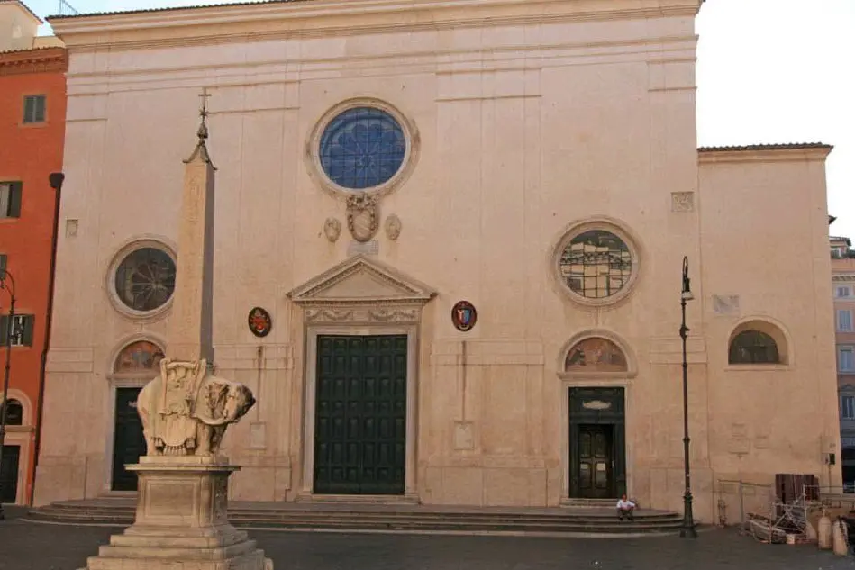 La basilica Santa Maria sopra Minerva
