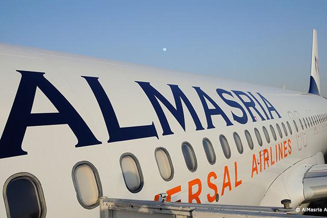 Un aereo della compagnia Al Masria (foto da google @aviontourism)
