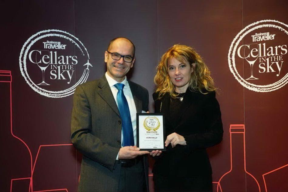 Air Italy vince il terzo posto al premio per i migliori vini offerti in volo
