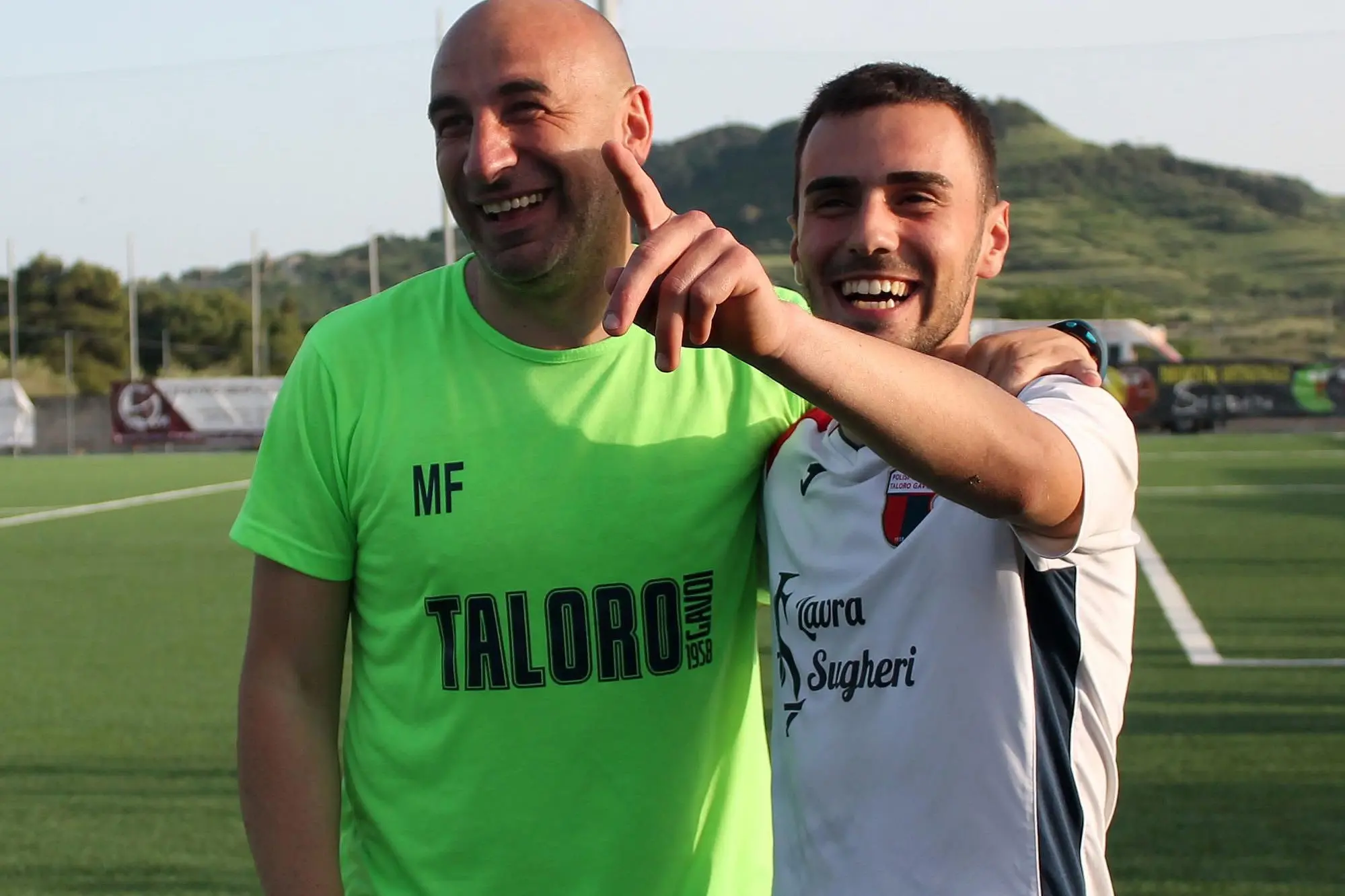Mario Fadda (a sinistra)
