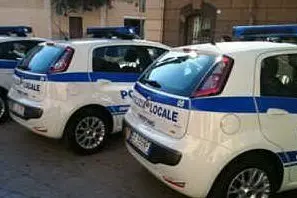 Auto della polizia municipale di Oristano