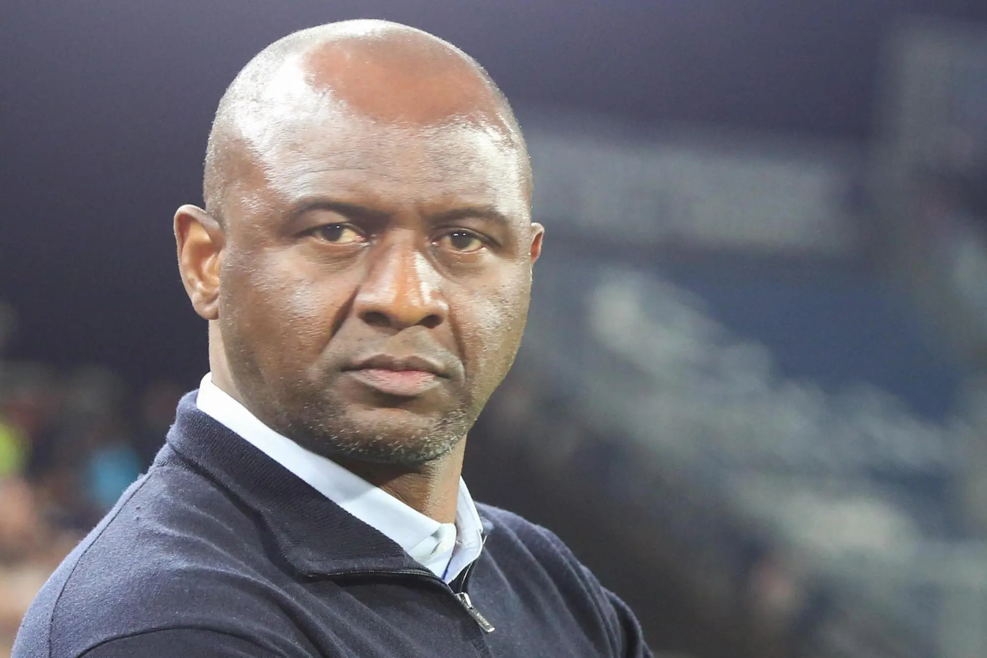 Patrick Vieira, allenatore del Genoa (foto Ansa)