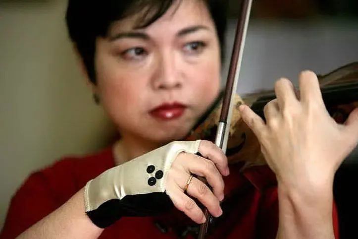 La violinista Mari Kimura