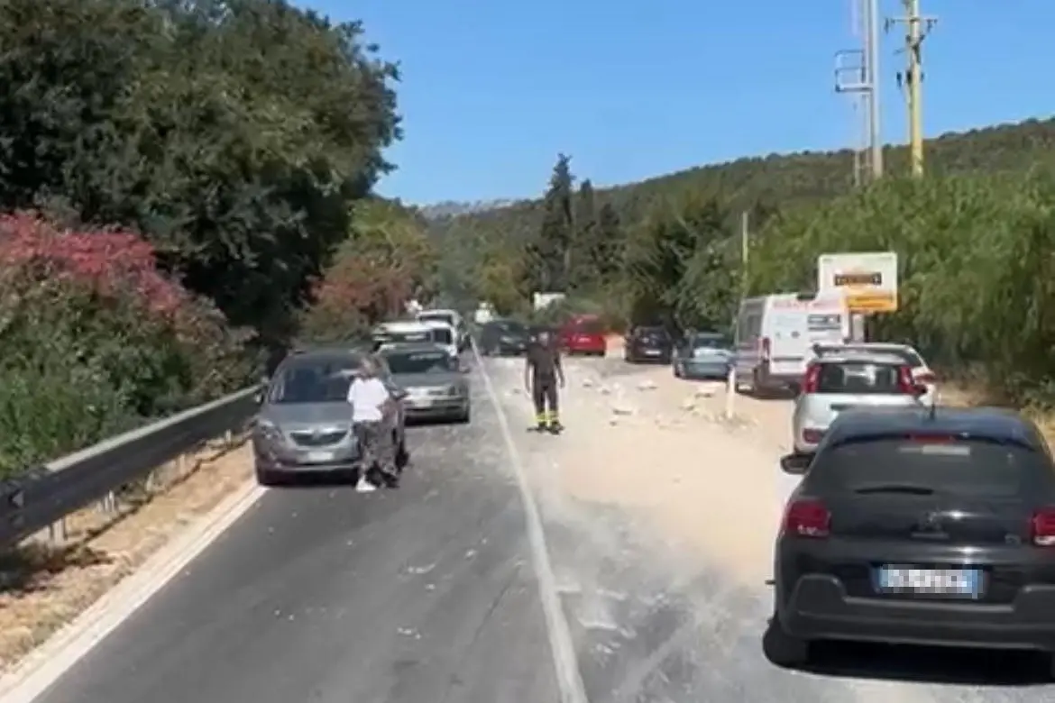 I disagi sulla strada per Galtellì