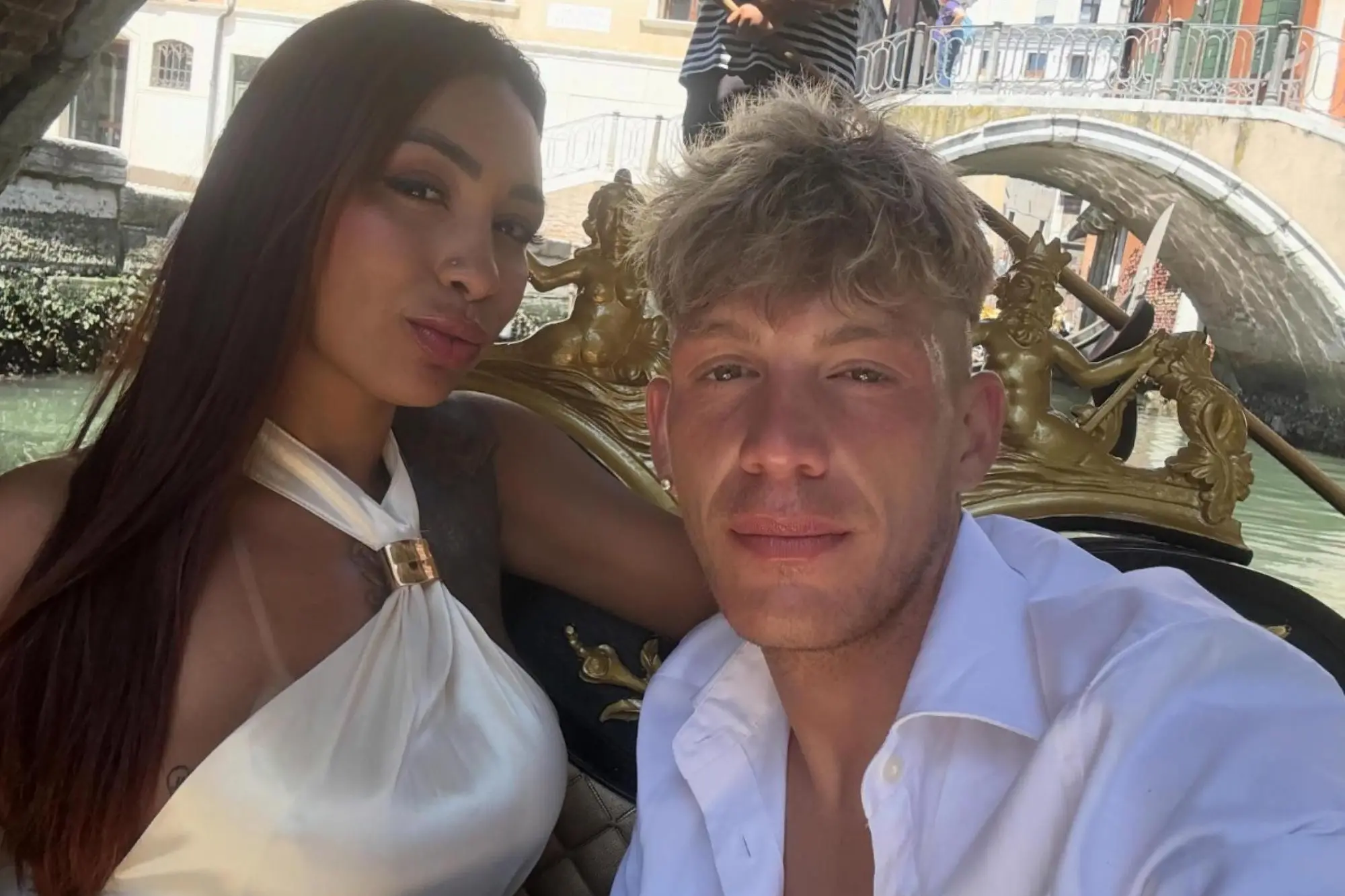 Gabriella Querino und Sean Michieli (Ansa – Facebook Sean Michieli)