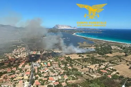 Incendio a San Teodoro