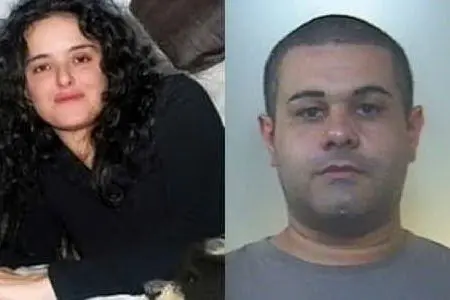 Silvia Caramazza, la donna uccisa, e Giulio Caria, condannato per l'omicidio della fidanzata