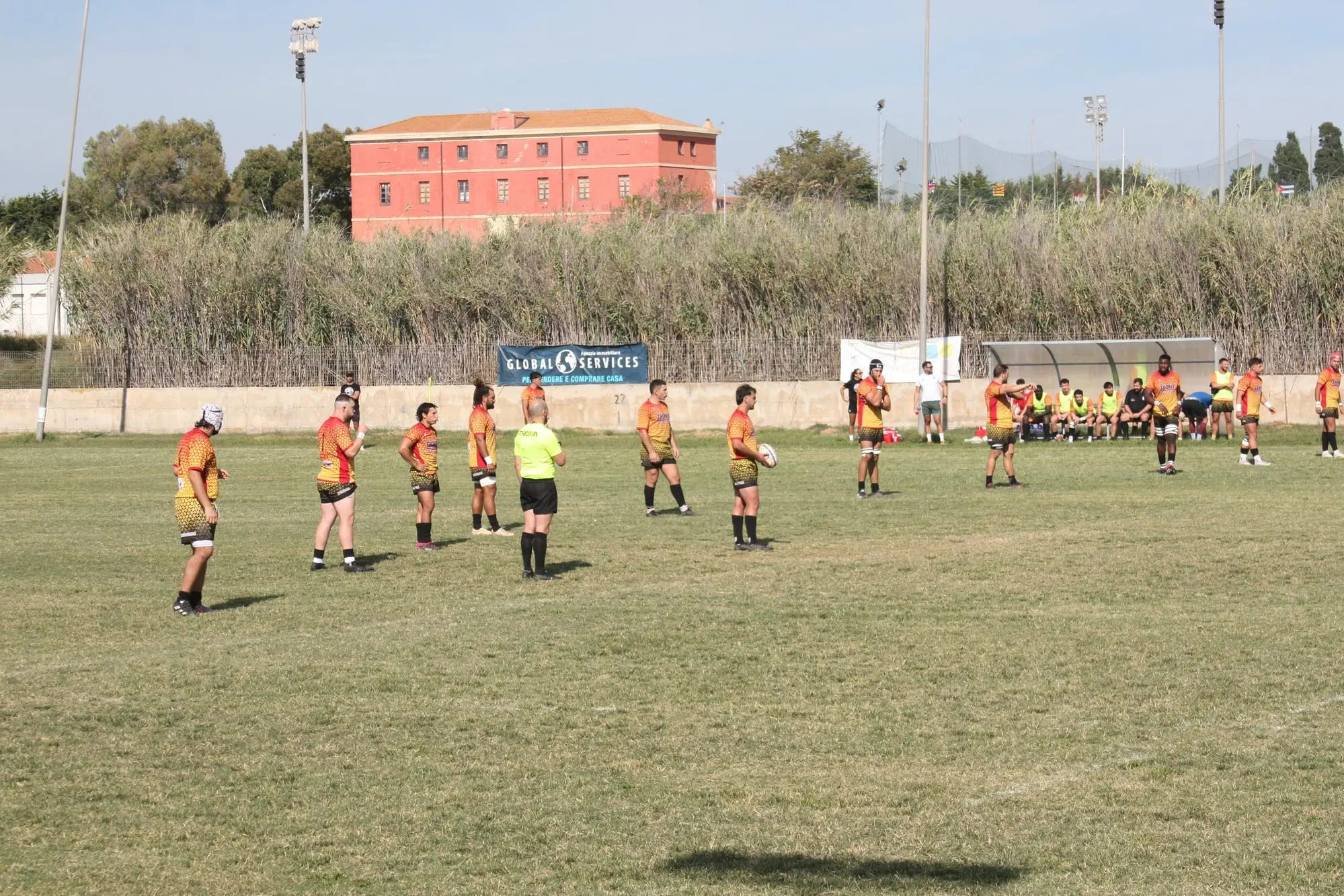 Un momento di un match dell'Amatori Alghero (foto Antonio Burruni)