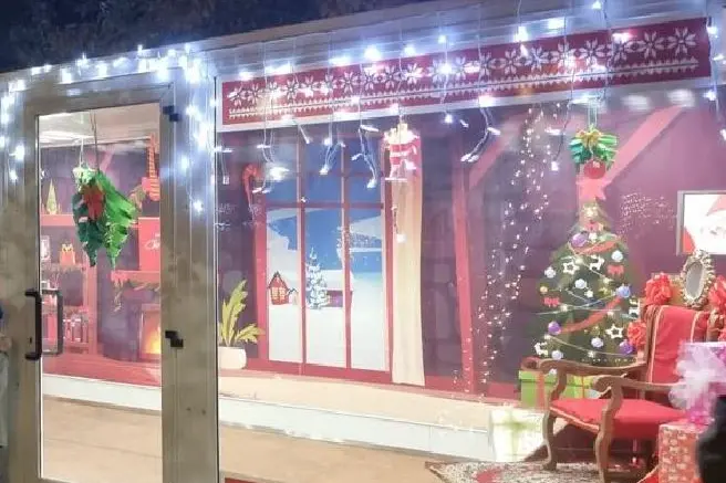 Il Villaggio di Natale a Valledoria (L'Unione Sarda - Pala)