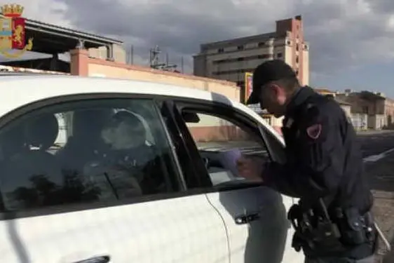 Controlli a Cagliari (Archivio L'Unione Sarda)