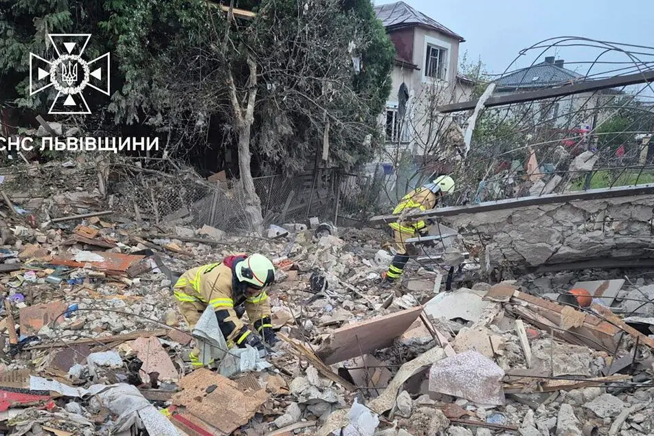 Le conseguenze di uno dei bombardamenti russi