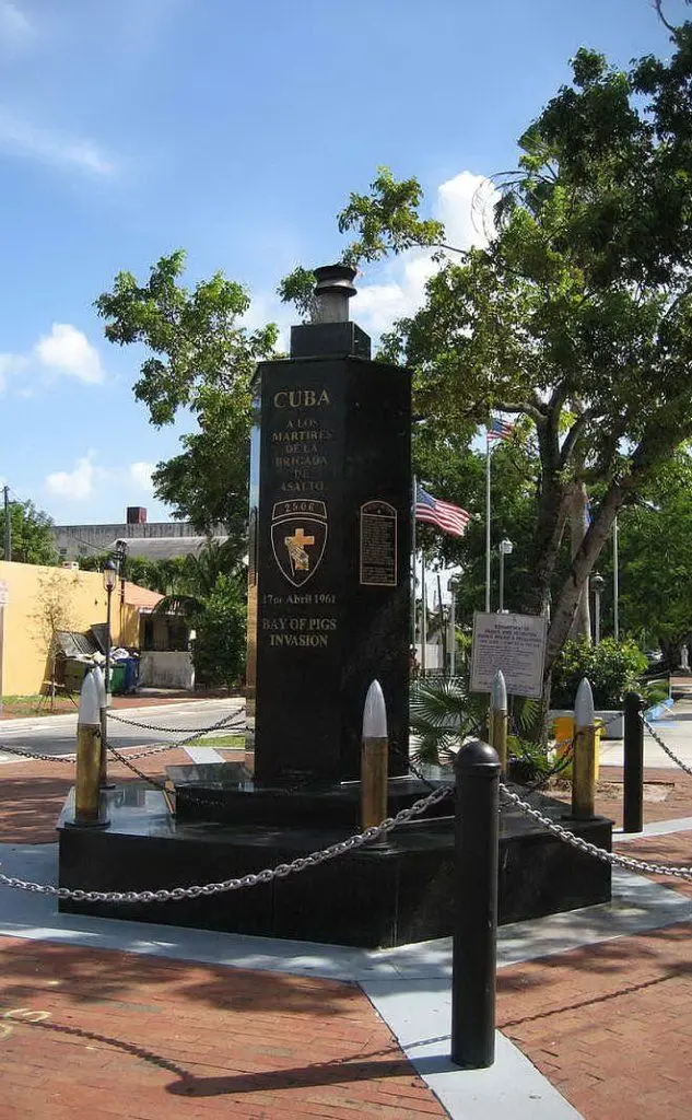 Il memoriale del tentativo controrivoluzionario a Miami (foto Wikipedia)