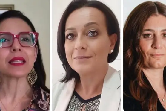 Da sinistra Cocco, Muzzetto e Manca (foto concessa)