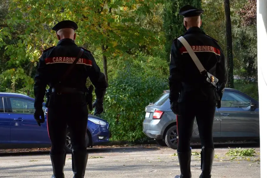 (foto carabinieri)