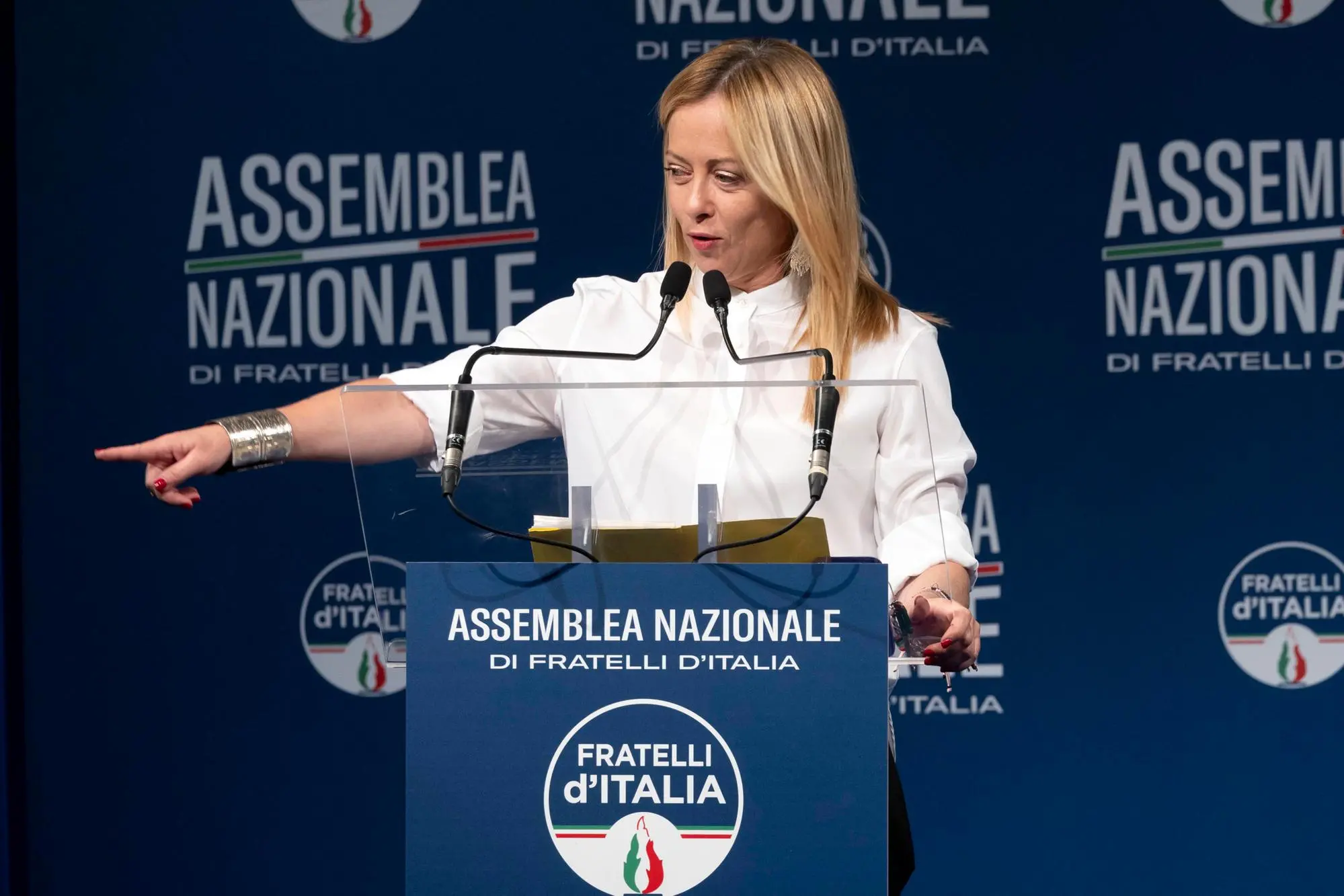 Giorgia Meloni (Ansa)