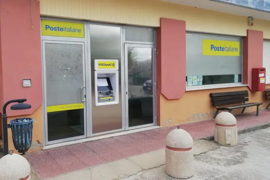L'ufficio postale di Tula (foto concessa)