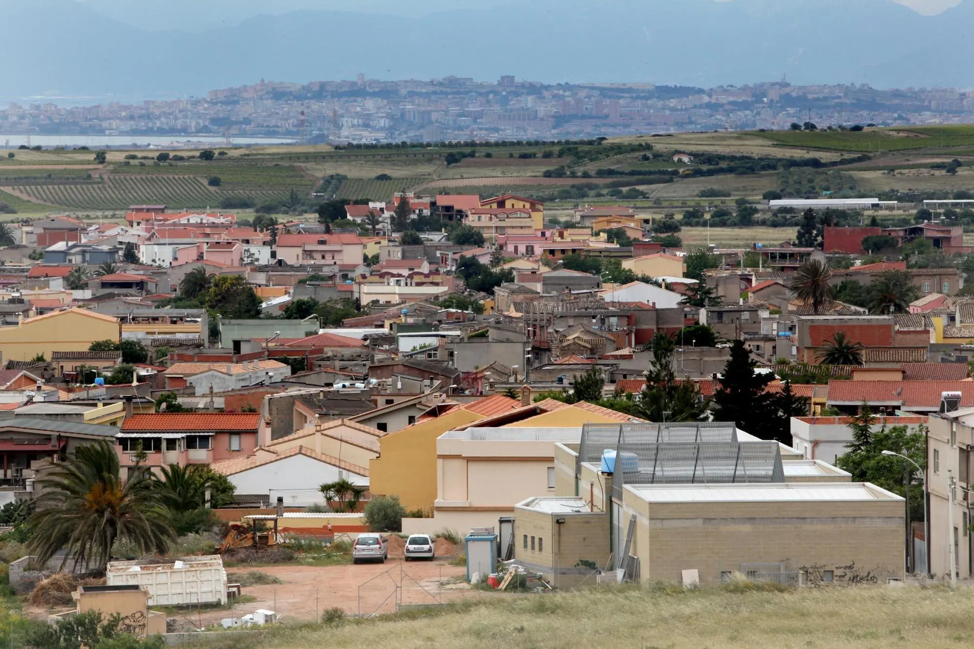 Maracalagonis, veduta