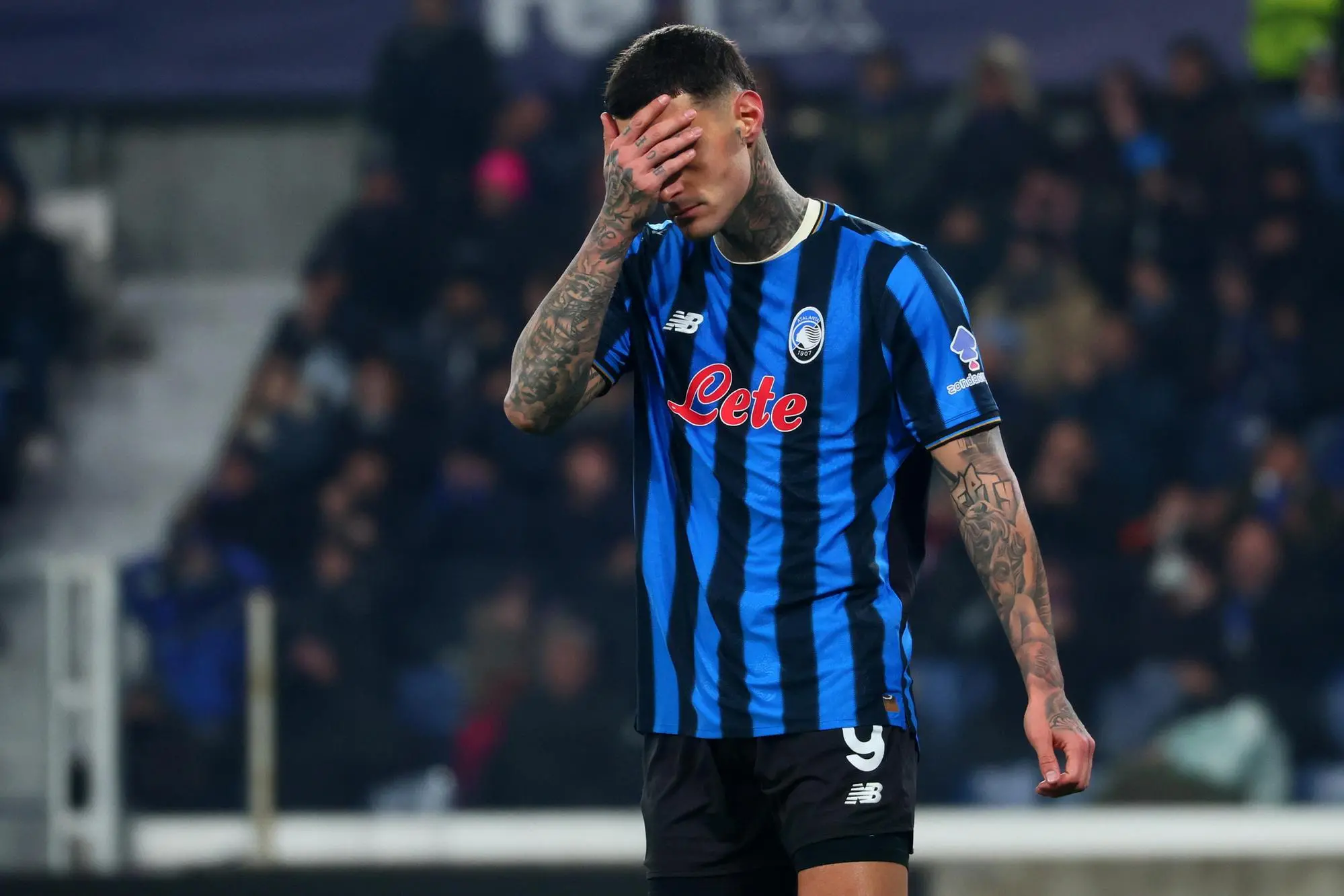 Gianluca Scamacca (ANSA/MICHELE MARAVIGLIA)