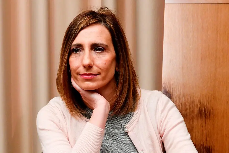 L'assessora regionale ai Trasporti Barbara Manca